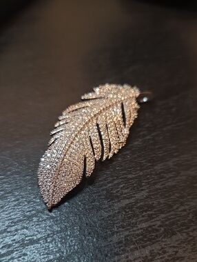 Feather Brooch/ Pendant